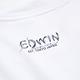 EDWIN 寬版口袋羽毛銀飾造型繡花短袖T恤-男-白色 product thumbnail 7