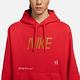 NIKE 上衣 男款 長袖上衣 帽T 運動 磨毛 AS M NSW HOODIE PO BB CNY 紅 FD4058657 product thumbnail 3