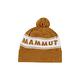 【Mammut 長毛象】Peaks Beanie 保暖針織LOGO毛球羊毛帽 獵豹褐 #1191-01100 product thumbnail 3