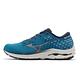 Mizuno 慢跑鞋 Wave Inspire 17 SW 男鞋 美津濃 超寬楦 輕量 包覆 柔軟 避震 藍 J1GC2122-30 product thumbnail 2