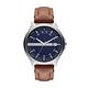 A│X ARMANI EXCHANGE HAMPTON 漢普頓菁英棕色真皮男錶-46mm(AX2133) product thumbnail 2