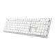 irocks K74M 機械式鍵盤-熱插拔Gateron軸-白色白光 product thumbnail 3