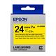 EPSON C53S656418 LK-6YBVN產業標籤帶耐久型(寬度24mm)黃底黑字 product thumbnail 2