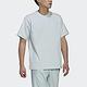 Adidas C Tee [HK0315] 男 短袖 上衣 T恤 運動 休閒 舒適 質感 重磅 愛迪達 淺藍 product thumbnail 2