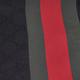GUCCI BU LEN 紅綠紅織帶GG LOGO 圖騰寬版披肩圍巾(黑) product thumbnail 4