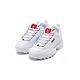 FILA KIDS DISRUPTOR II-HEART 大童鋸齒運動鞋-愛心紅 3-C143Y-113 product thumbnail 2