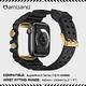 AmBand Apple Watch 專用保護殼 ❘ M3 美國鋼鐵特攻軍規  黑金TPU 錶帶 ❘ 45mm - Apple Watch 9 / 8 / 7 product thumbnail 6