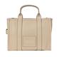 MARC JACOBS The Leather TOTE 皮革兩用托特包-小/米 product thumbnail 4