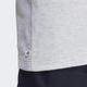 Adidas C Tee [IB9473] 男 短袖 上衣 T恤 亞洲版 經典 休閒 有機棉 舒適 簡約 百搭 淺灰 product thumbnail 6
