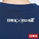 EDWIN 鐵金剛聯名款 模型短袖T恤-男-丈青色 product thumbnail 10