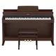 『CASIO 卡西歐』全新滑蓋設計88鍵數位鋼琴 / AP-470 桃木色 / 含升降琴椅 / 公司貨保固 product thumbnail 3