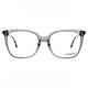 BURBERRY 經典格紋細臂大方框 光學眼鏡 /灰 黑白條紋#B2367F 4033 product thumbnail 2