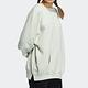 Adidas Word Sweatshirt [HM2810] 女 長袖 上衣 寬鬆 休閒 時尚 穿搭 亞麻綠 product thumbnail 3