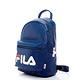 FILA 皮革小型雙肩後背包-藍 BPS-5401-BU product thumbnail 2