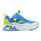 Fila 童鞋 J832W 藍 黃 中童 小朋友 魔鬼氈 無鞋帶 運動鞋 斐樂 2J832W363 product thumbnail 6