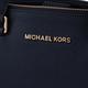 MICHAEL KORS 金字防刮皮革手提斜肩背包(中/深藍) product thumbnail 7