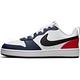 NIKE 運動鞋 女鞋 大童 休閒鞋 皮革 COURT BOROUGH LOW 2 BG 白藍紅 DO7446-101 (3K2024) product thumbnail 2