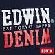 EDWIN EDWIN x DENIM長袖T恤-男-丈青 product thumbnail 8