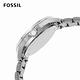 FOSSIL Sadie 錶圈鑲鑽三眼女錶 銀色不鏽鋼鍊帶 38MM ES4778 product thumbnail 4