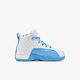 Nike Jordan 12 Retro PS [DQ4366-114] 中童 球鞋 運動 休閒 穩固 Emoji 白藍 product thumbnail 2