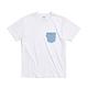 EDWIN 再生系列 CORE 環保再生牛仔口袋短袖T恤-男-白色 product thumbnail 2