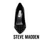 STEVE MADDEN-DAISIE-S金屬鉚釘尖頭細高跟鞋-絨黑 product thumbnail 3