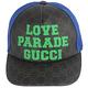 GUCCI LOVE PARADE 黑藍色防水布棒球帽-M product thumbnail 2