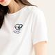 Arnold Palmer -女裝-心形品牌LOGO刺繡T恤-白色 product thumbnail 3