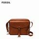 FOSSIL Mila 真皮純色斜背包-棕色 ZB1370213 product thumbnail 3