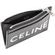 CELINE 字母印花小牛皮卡片夾/零錢包(黑色) product thumbnail 4