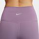 Nike 緊身褲 Yoga Leggings 女款 紫 高腰 速乾 九分 健身 瑜珈 DM7024-536 product thumbnail 7