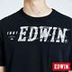 EDWIN EFS 數碼LOGO 短袖T恤-男-黑色 product thumbnail 8