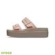 Crocs 卡駱馳 (女鞋) 布魯克林低跟涼鞋-207431-6RL product thumbnail 5