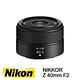 Nikon NIKKOR Z 40mm F2 定焦鏡頭 全片幅餅乾鏡頭 公司貨 product thumbnail 2
