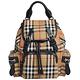 BURBERRY The Rucksack Vintage 格紋拼皮革兩用軍旅背包(小) product thumbnail 2