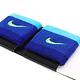 Nike Swoosh [N0001565416OS] 腕帶 2入 運動 打球 健身 吸濕 排汗 藍 product thumbnail 2