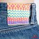 女款 Boy Firend Jeans 系列-女用中低腰3D八分反摺褲-藍 product thumbnail 9