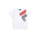 FILA KIDS 童短袖圓領上衣-白色 1TEY-4908-WT product thumbnail 2