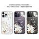 apbs iPhone 14 / 14 Plus / 14 Pro / 14 Pro Max 輕薄軍規防摔水晶彩鑽手機殼-珠落白玉 product thumbnail 6