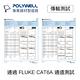 POLYWELL CAT6A 超高速乙太網路線 S/FTP 10Gbps 3M 黑色 product thumbnail 9