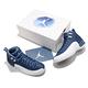 Nike 籃球鞋 Air Jordan 12 Retro 女鞋 經典款 AJ12 復刻 大童 球鞋 穿搭 藍 白 DB5595404 product thumbnail 8