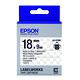 EPSON C53S655408 LK-5TBN透明系列透明底黑字標籤帶(寬度18mm) product thumbnail 2