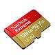 SanDisk 128G Extreme micro SDXC 190MB/s UHS-I A2 記憶卡 SDSQXAA 公司貨 product thumbnail 2