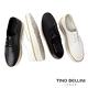 TINO BELLINI 男款都市休閒牛皮撞色設計綁帶鞋-黑 product thumbnail 7