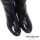Tino Bellini 歐洲進口自然微皺感厚底及膝長靴 _ 黑 product thumbnail 3