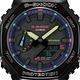 CASIO卡西歐 G-SHOCK 電競美學 虛擬虹光 八角形錶殼 GA-2100RGB-1A_45.4mm product thumbnail 4