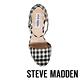 STEVE MADDEN-BONITA 厚底粗高跟涼鞋-格紋黑 product thumbnail 5