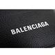 BALENCIAGA 經典品牌LOGO粒面小牛皮現金卡片夾 (黑色) product thumbnail 7