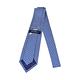 SALVATORE FERRAGAMO GANCINI標籤LOGO印花真絲幾何線圈設計領帶(寬版/藍) product thumbnail 2