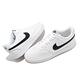 Nike 休閒鞋 Court Vision 運動 男鞋 基本款 舒適 簡約 皮革 球鞋 穿搭 白 黑 CD5463101 product thumbnail 8